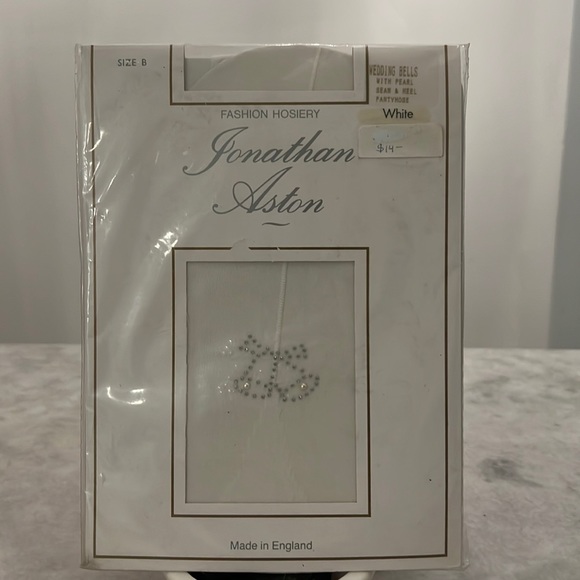Jonathan Aston Bridal wedding bells pantyhose - Picture 1 of 2